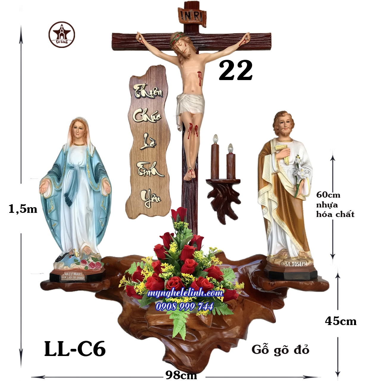 Bàn thờ Công Giáo LL-6C
