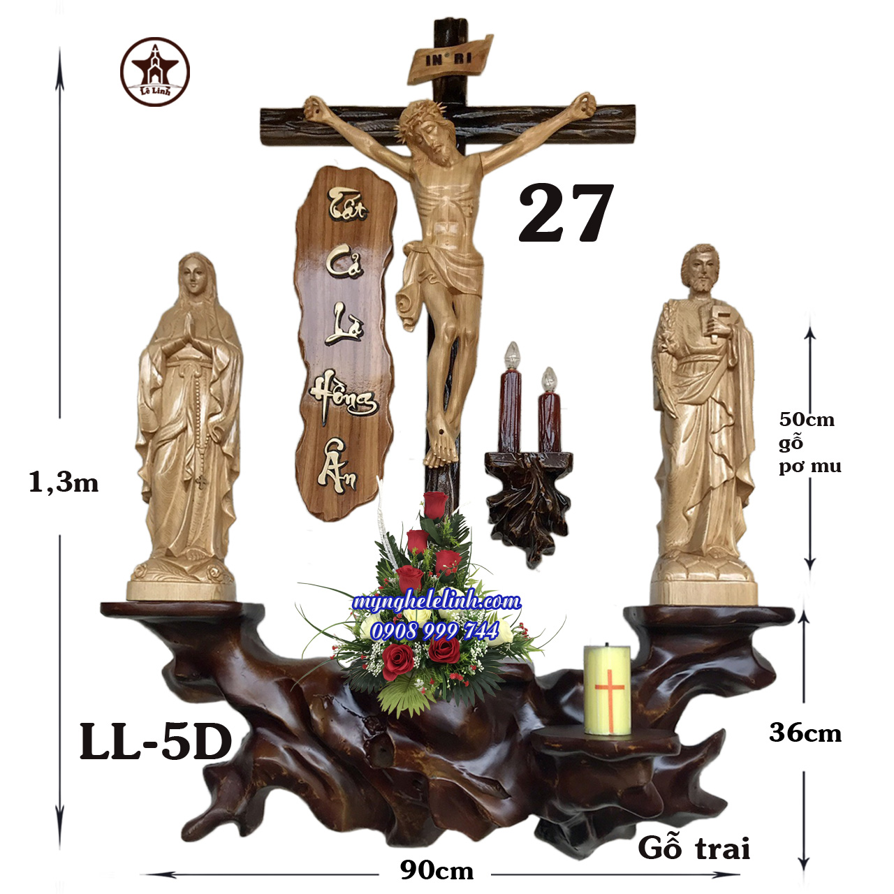 Bàn thờ Công Giáo LL-5D