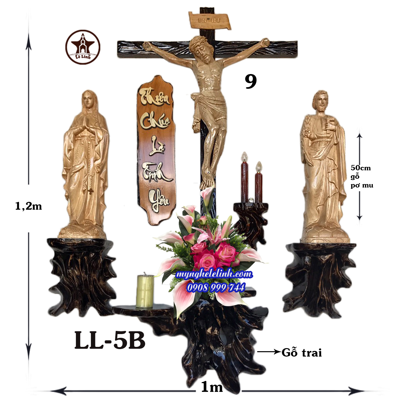 Bàn thờ Công Giáo LL-5B