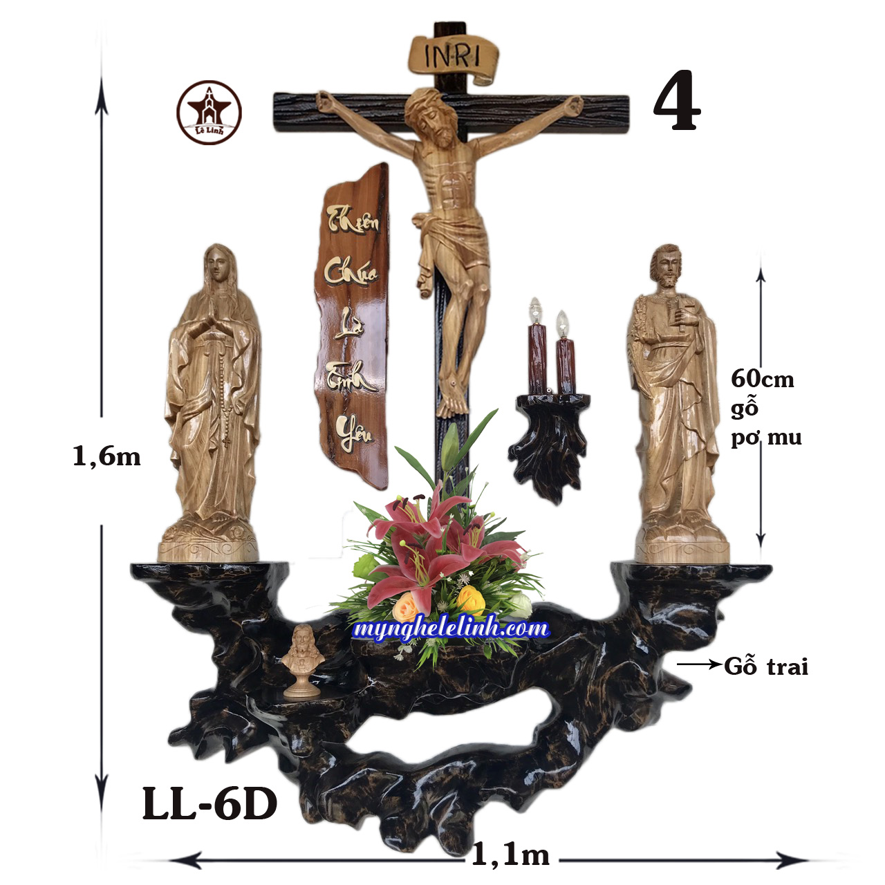 Bàn thờ Công Giáo LL-6D